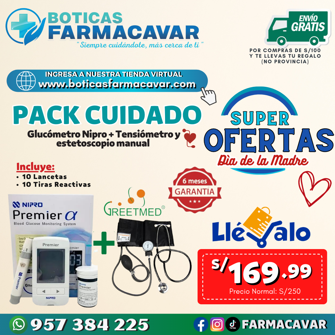 Pack Cuidado Premier Boticas Farmacavar