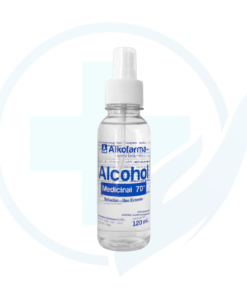 Alcohol Medicinal 70º Alkofarma de 120ml