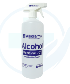 Alcohol Medicinal 70º con atomizador Alkofarma 1000ml