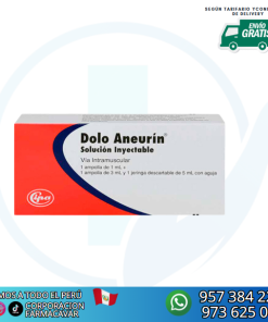 Dolo Aneurin / 2 Ampollas