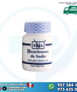 Bicarbonato de sodio 50g