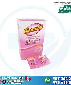 Bismutol Masticable / Sobre x 2 Tabletas Masticables