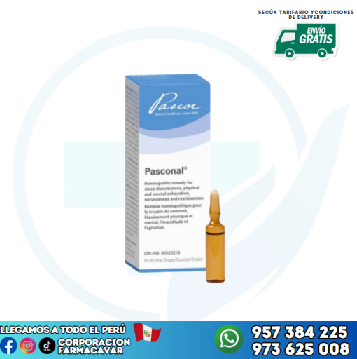 Ampolla Pasconal 1ml Pascoe
