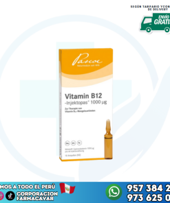Ampolla vitamina B12 Pascoe 1ml
