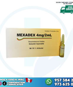 Mexadex 4mg (dexametasona ampolla)