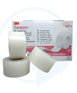 Esparadrapo Silicona 1527-1 Transpore 3M