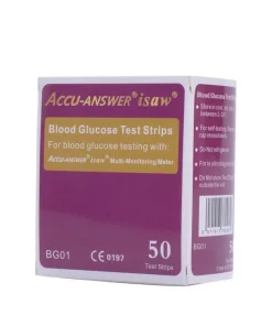 Tira de Glucosa - Accu Answer isaw 4en1