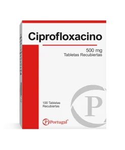 Ciprofloxacino 500MG/ Tabletas portugal