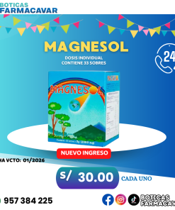 Magnesol/ dosis individual 33 sobres