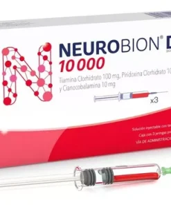 Neurobion dc 10 000 Caja x 3 inyecciones