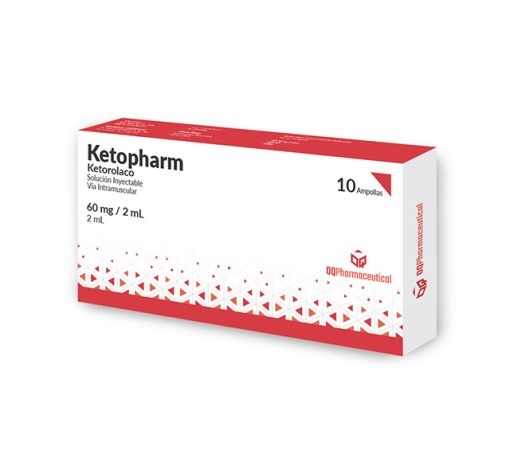 Ketopharm- IV/ 10 viales