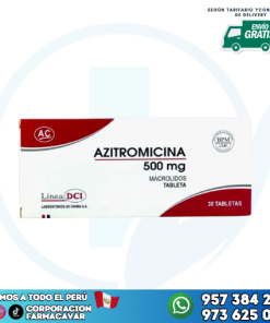 azitromicina 500mg AC FARMA