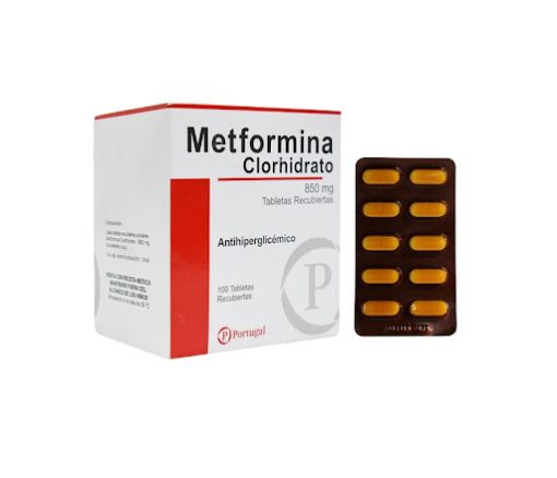 metformina clorhidrato 850mg/ 100 tab