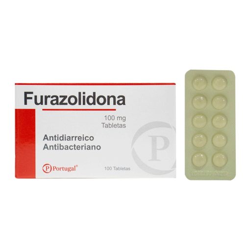 FURAZOLIDONA 100mg (caja x 100 TABLETAS)