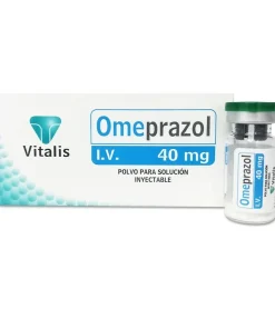OMEPRAZOL 40MG solucion inyectable  caja x 1 vial
