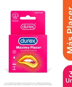 durex máximo placer
