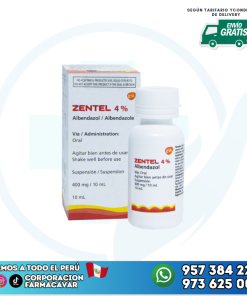 ZENTEL 400MG/1ML X10ML FCO GSK