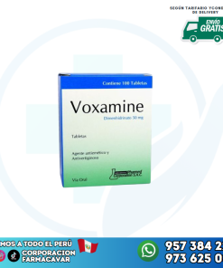 VOXAMINE (DIMENHIDRINATO50MG) X 100 CAPS