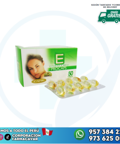 VITAMINA E 400 UI X 50 CAPS - CARS