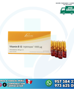 VITAMINA B12 AMPOLLA 1ML PASCOE