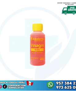 VINAGRE BULLY 120ML X 12UND ALKOFARMA