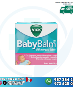 VICK PAPORU PARA BEBE FRASCO 50G