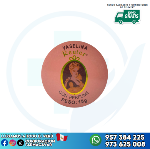 VASELINA PERFUMADA LATA 18G