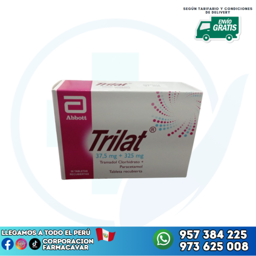TRILAT /50 TABLETAS