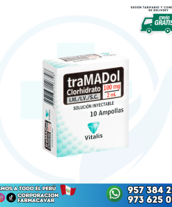 TRAMADOL CLORHIDRATO 2ML X 10 AMPOLLA