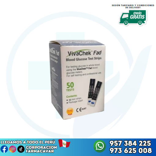 TIRAS VIVACHECK PACK DE 2
