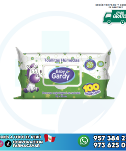 TOALLITAS HÚMEDAS X 100 UND BABY GARDY
