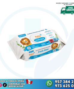 TOALLITAS HÚMEDAS X 80UND BABY FRESHC/U PACK DE 12