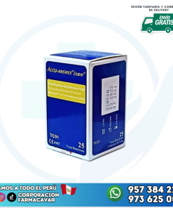TIRA ACCU ANSWER (COLESTEROL) 25UND