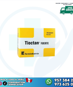 TIOCTAN FUERTE X 100 GRAGEA - FARMAINDUSTRIA