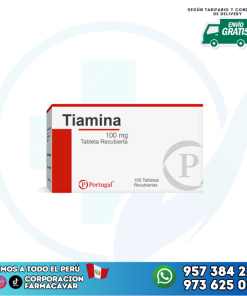 TIAMINA 100MG X 100TAB PORTUGAL