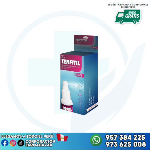 TERFITIL (TERBINAFINA CLORH) 1% X 30ML SPRAY FARMED