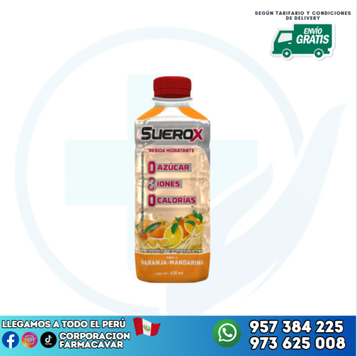 SUEROX NARANJA MANDARINA