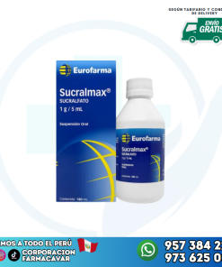 SUCRALMAX 1G/5ML SUSPENSIÓN ORAL FRASCO 200 ML